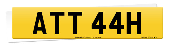 Registration number ATT 44H